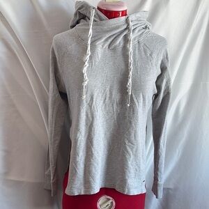 Only Gray Hooded Sweatshirt with Soft Fleece